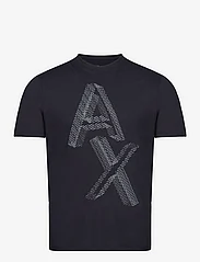 Armani Exchange - T-SHIRT - marškinėliai trumpomis rankovėmis - 15cx-night sky - 0