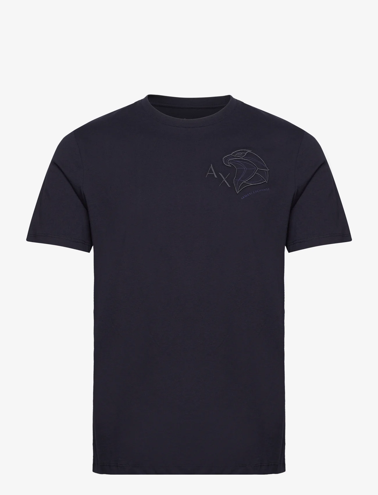 Armani Exchange - T-SHIRT - marškinėliai trumpomis rankovėmis - 15cx-night sky - 0