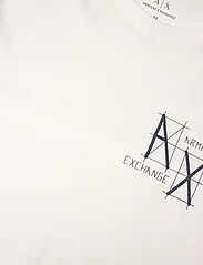 Armani Exchange - T-SHIRT - marškinėliai trumpomis rankovėmis - 1116-off white - 2