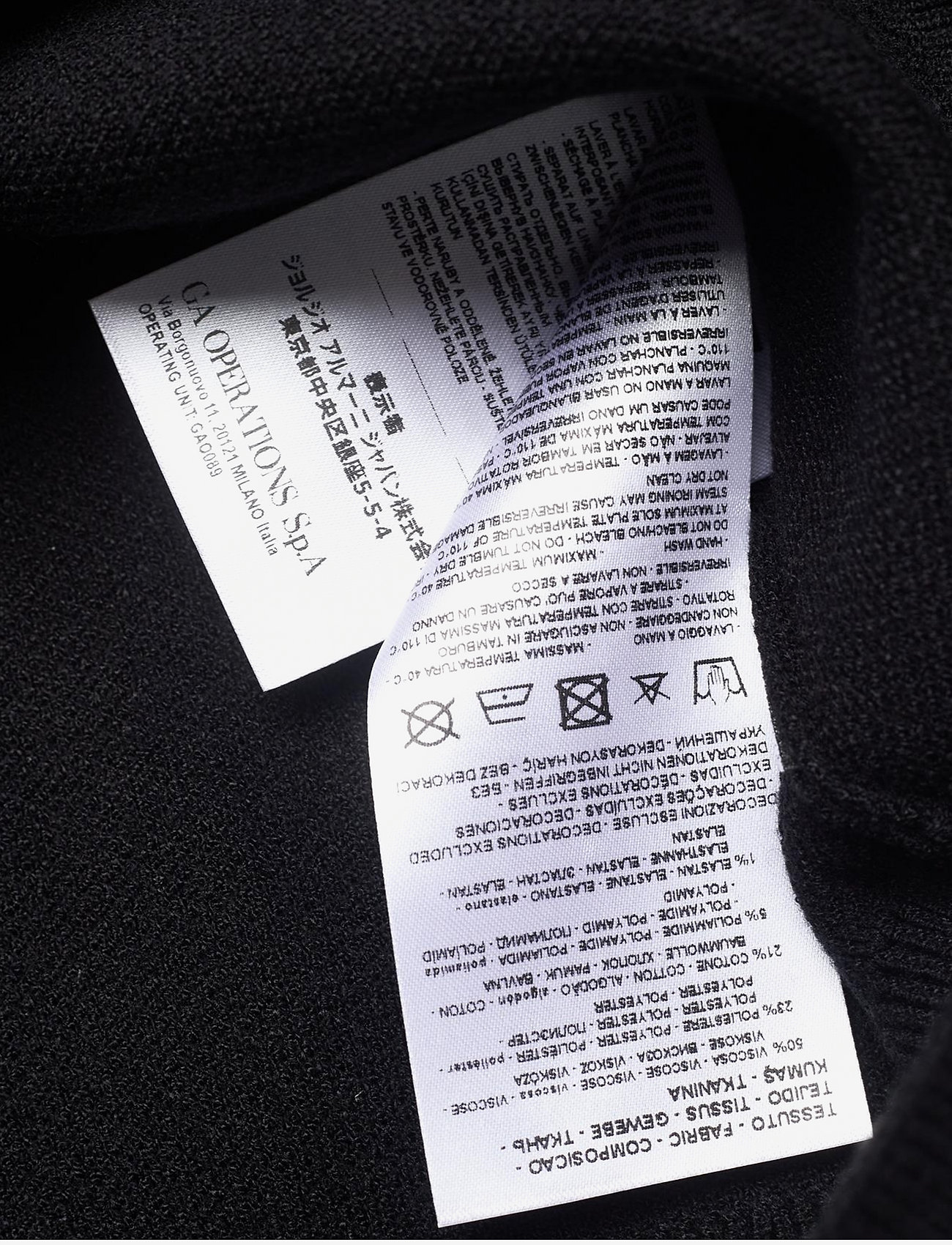 Armani Exchange - PULLOVER - black - 2