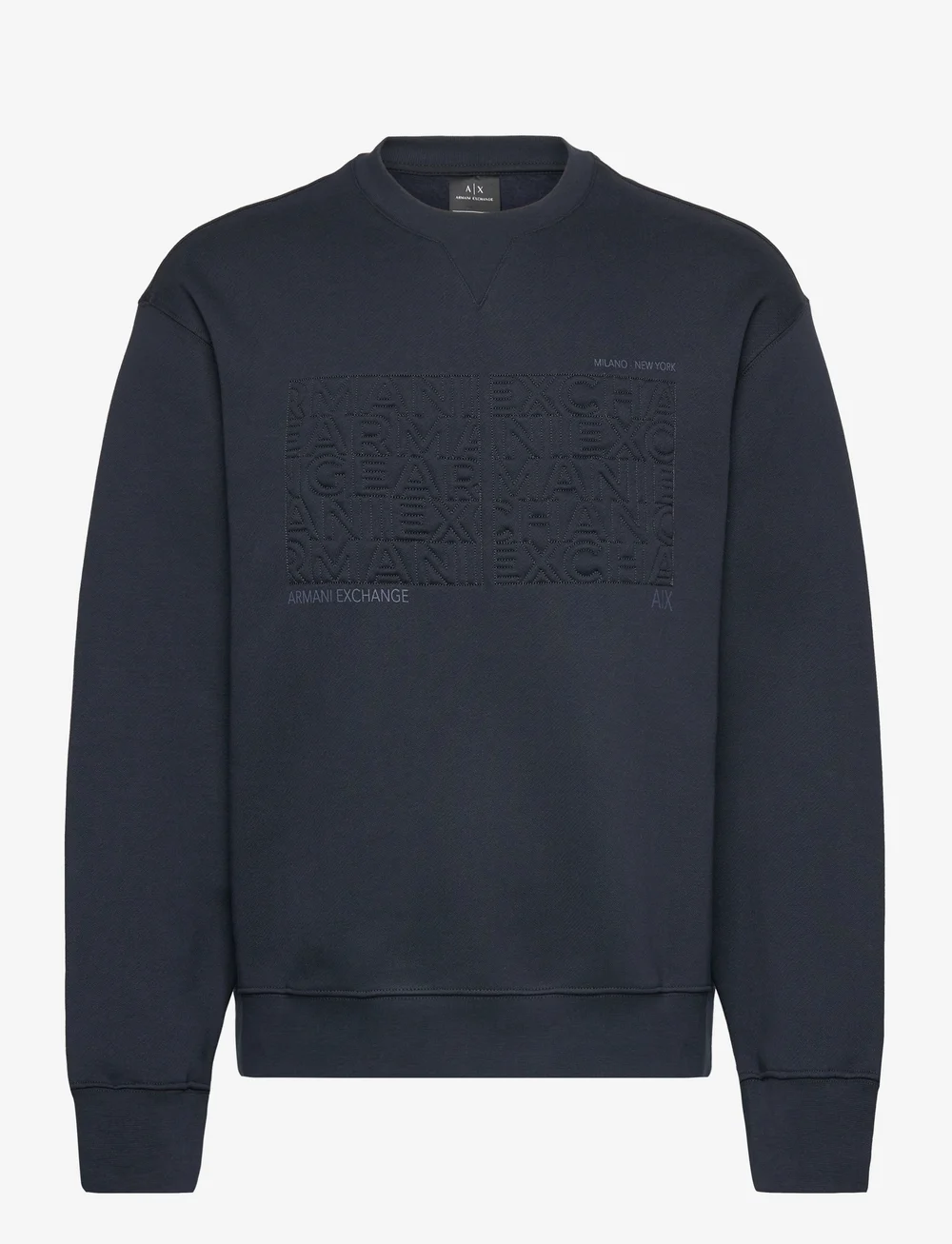 Armani Exchange - SWEATSHIRT - sweatshirts - 1510-navy - 0