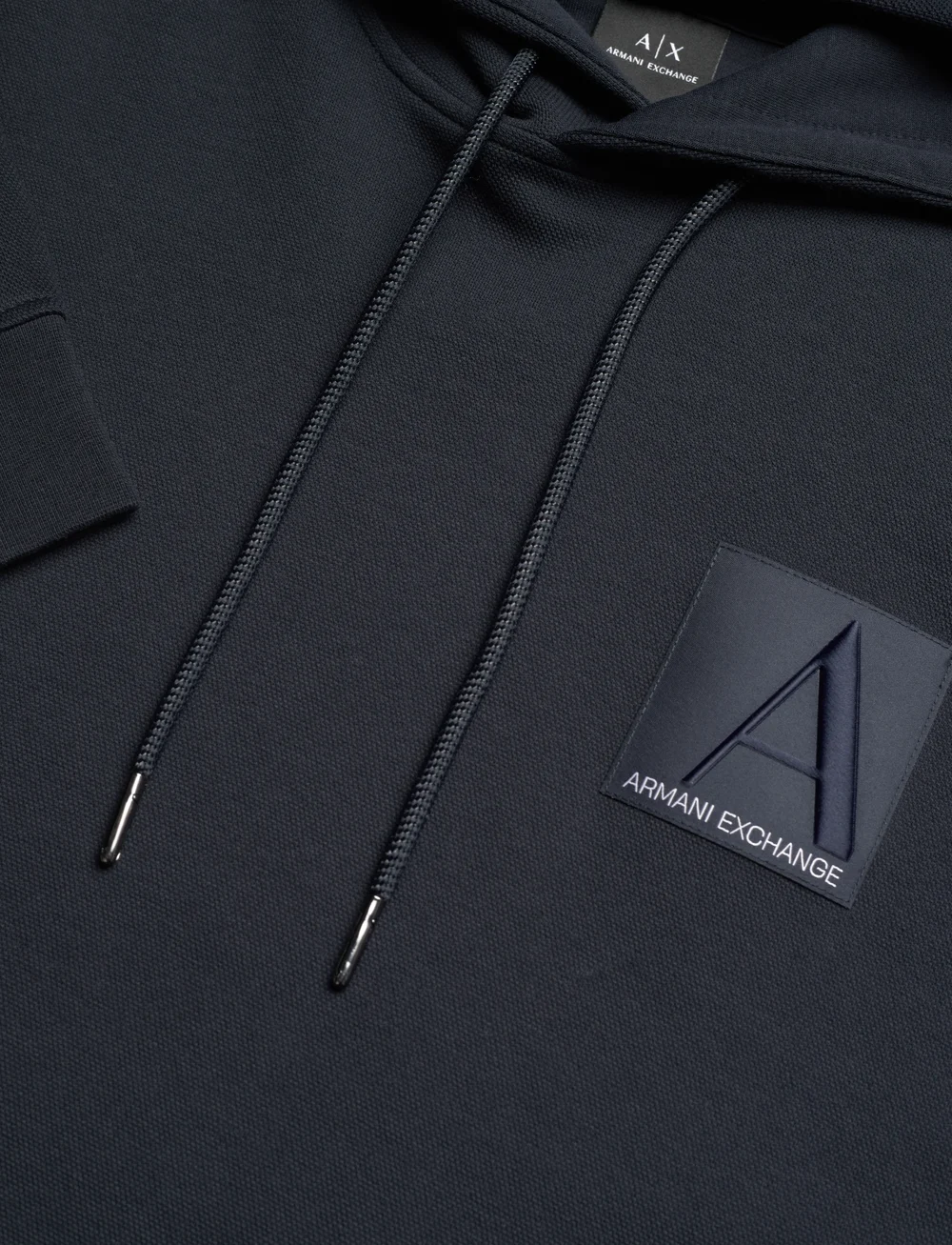 Armani exchange reflective hoodie sale