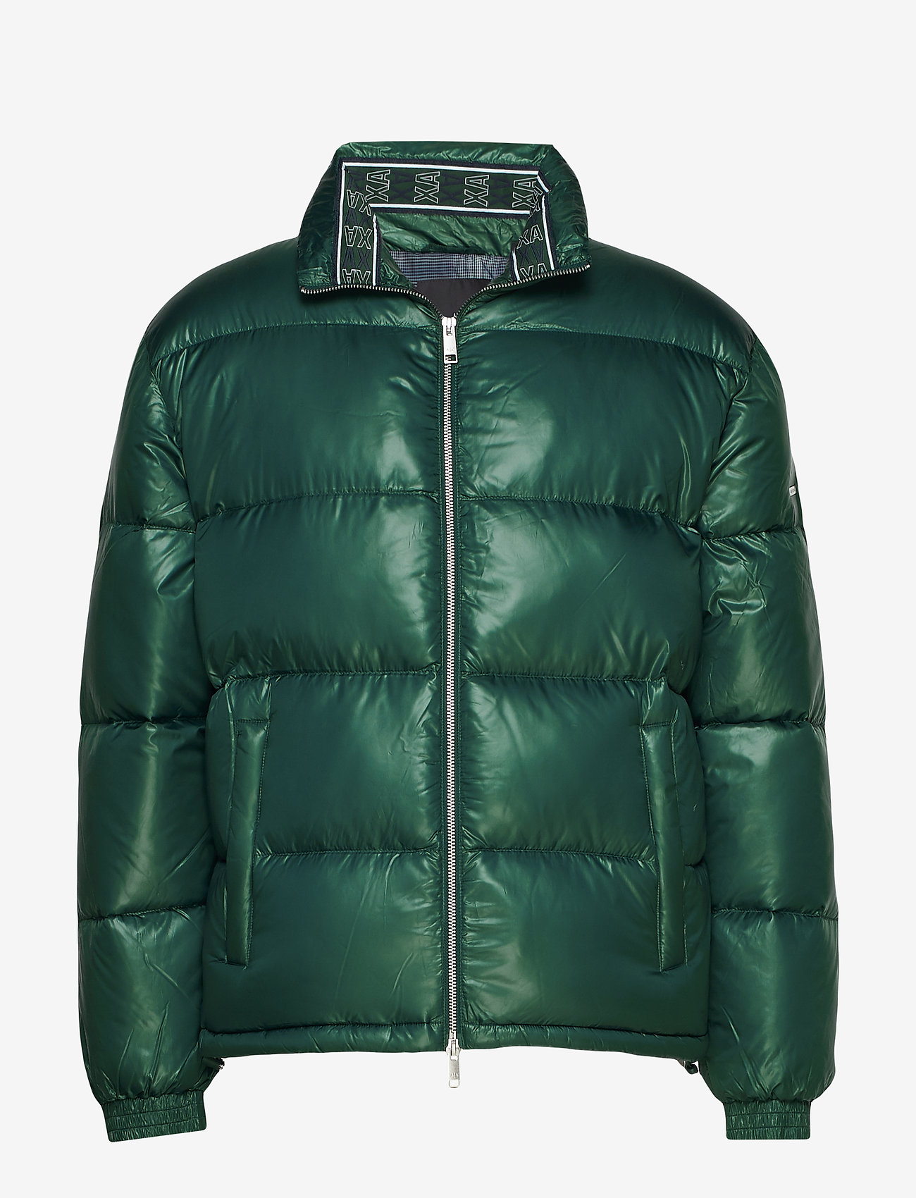 Armani Exchange - AX MAN DOWN JACKET - june bug / navy chec - 0