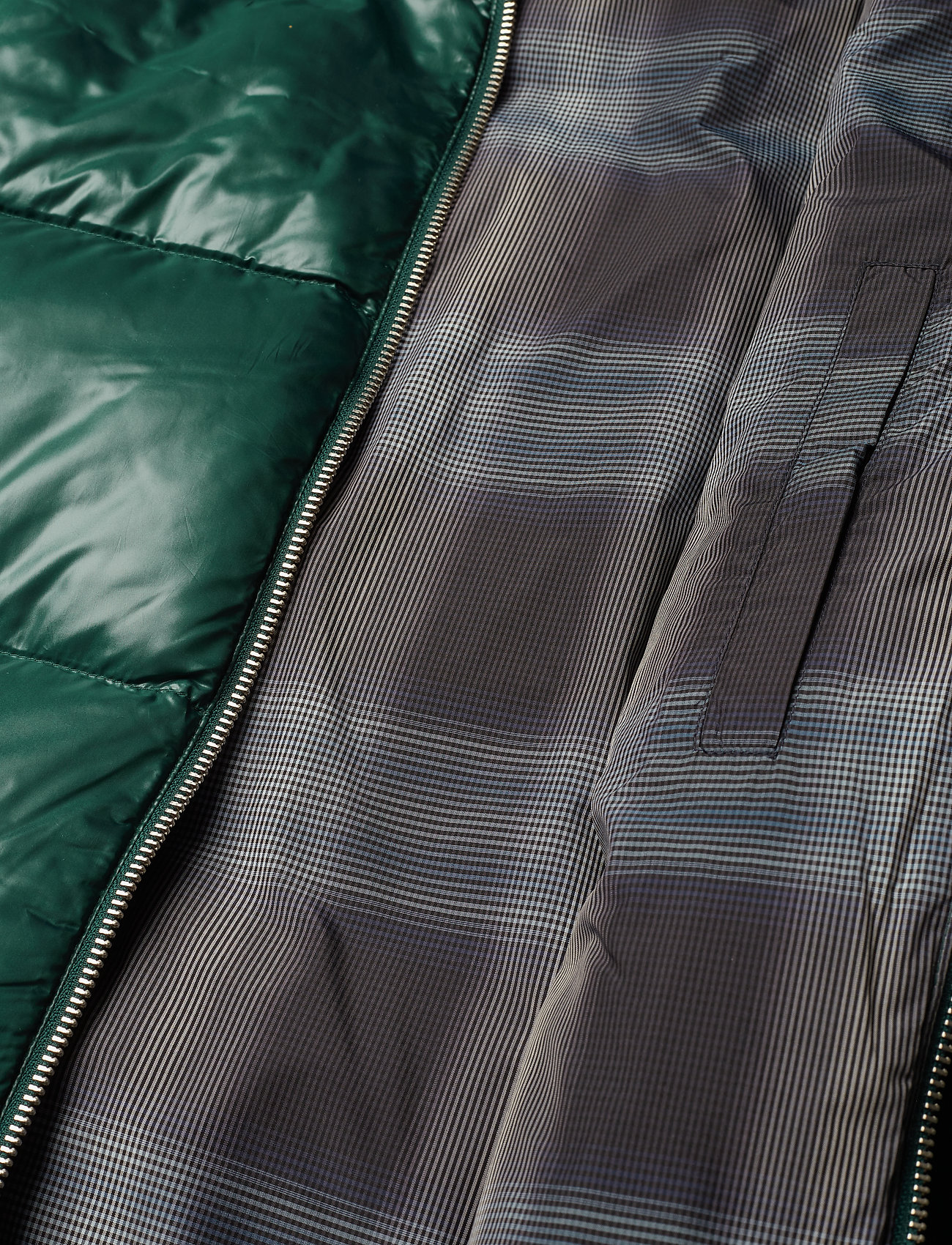 Armani Exchange - AX MAN DOWN JACKET - june bug / navy chec - 5