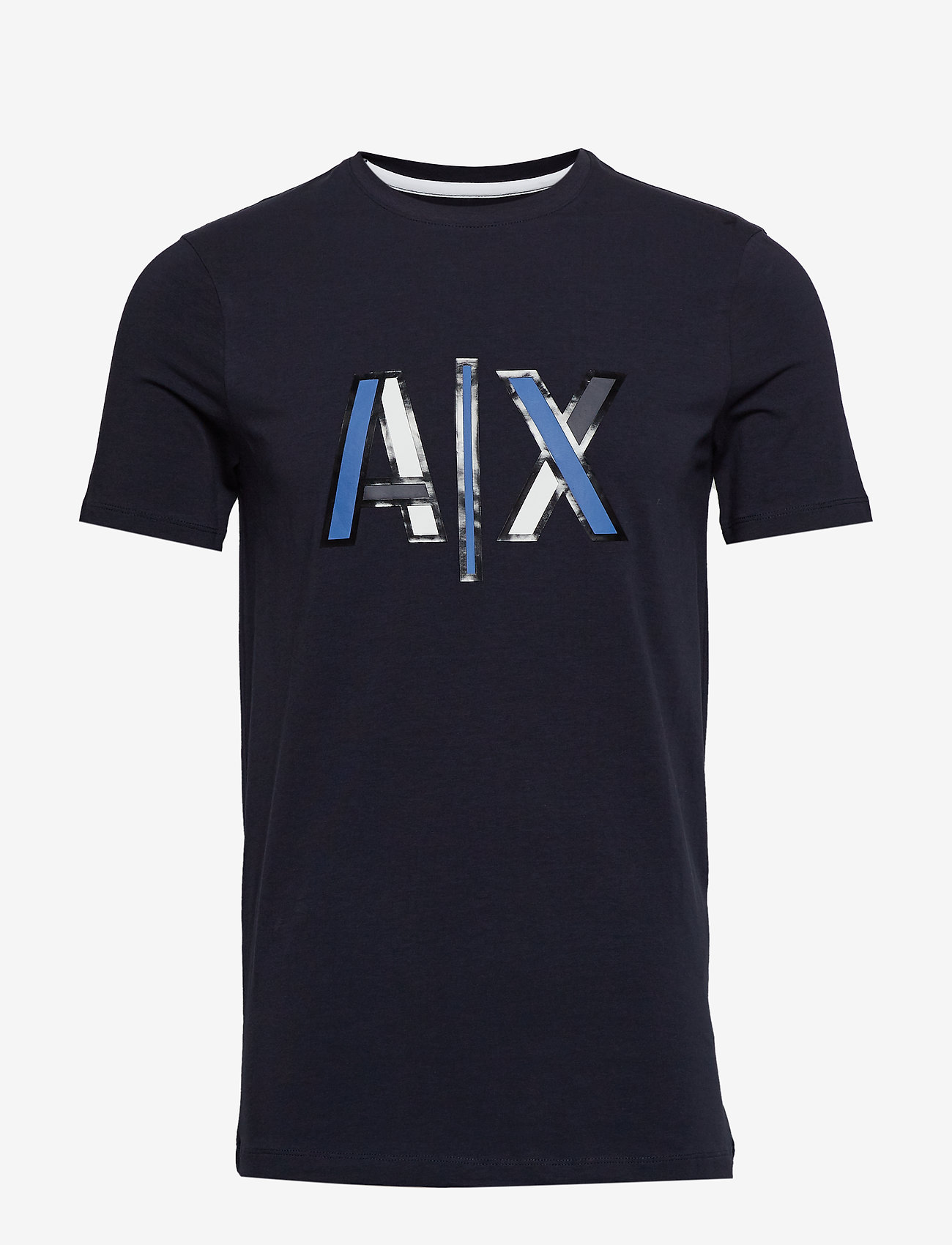 Armani Exchange - AX MAN T-SHIRT - navy - 0