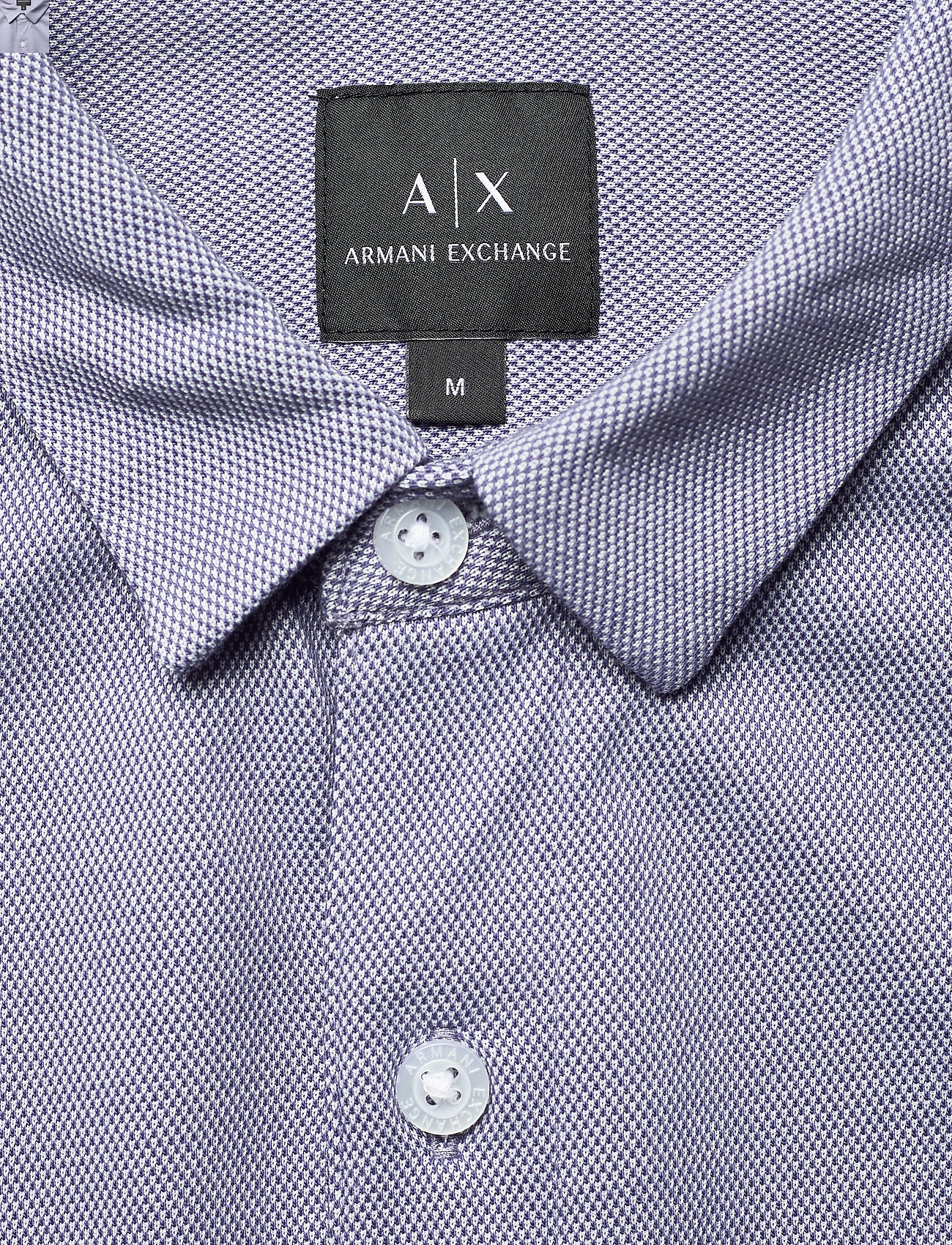 Armani Exchange - 6HZCFK ZJ2SZ - white/blue dobby - 2