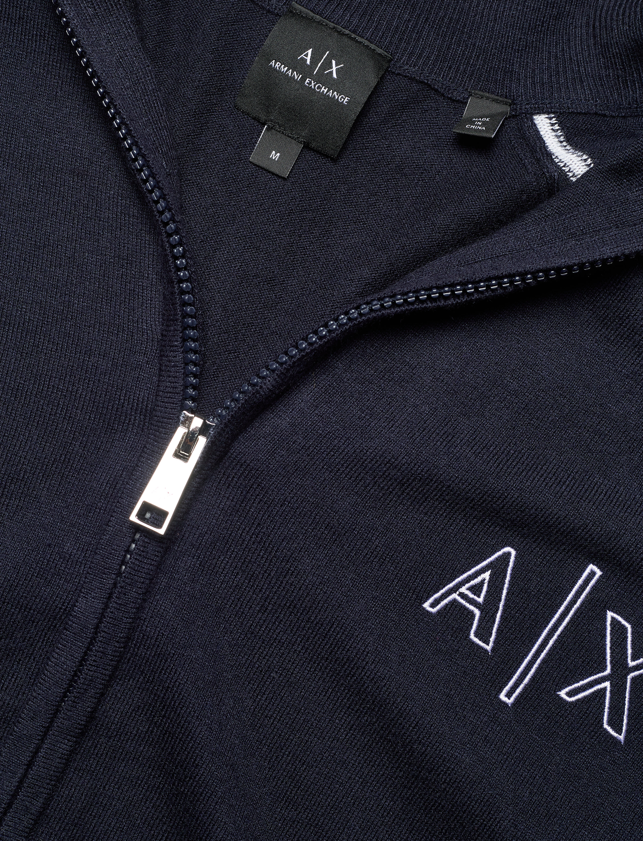 Armani Exchange - ARMANI EXCHANGE CARDIGAN - navy - 4