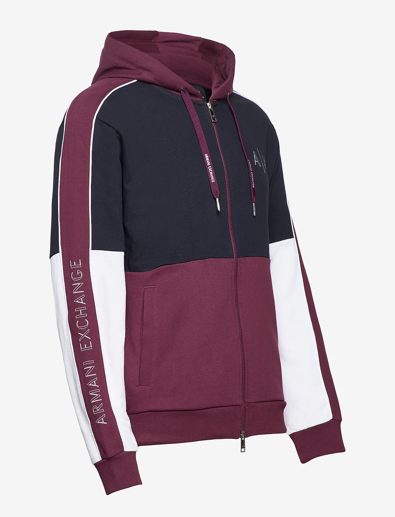 Armani Exchange - 6HZMAA ZJ7RZ - grape wine/navy/whit - 2