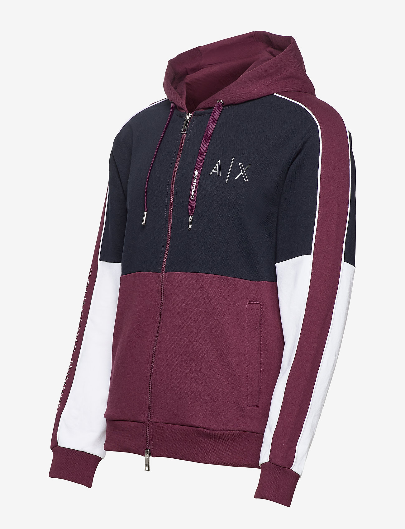 Armani Exchange - 6HZMAA ZJ7RZ - grape wine/navy/whit - 3