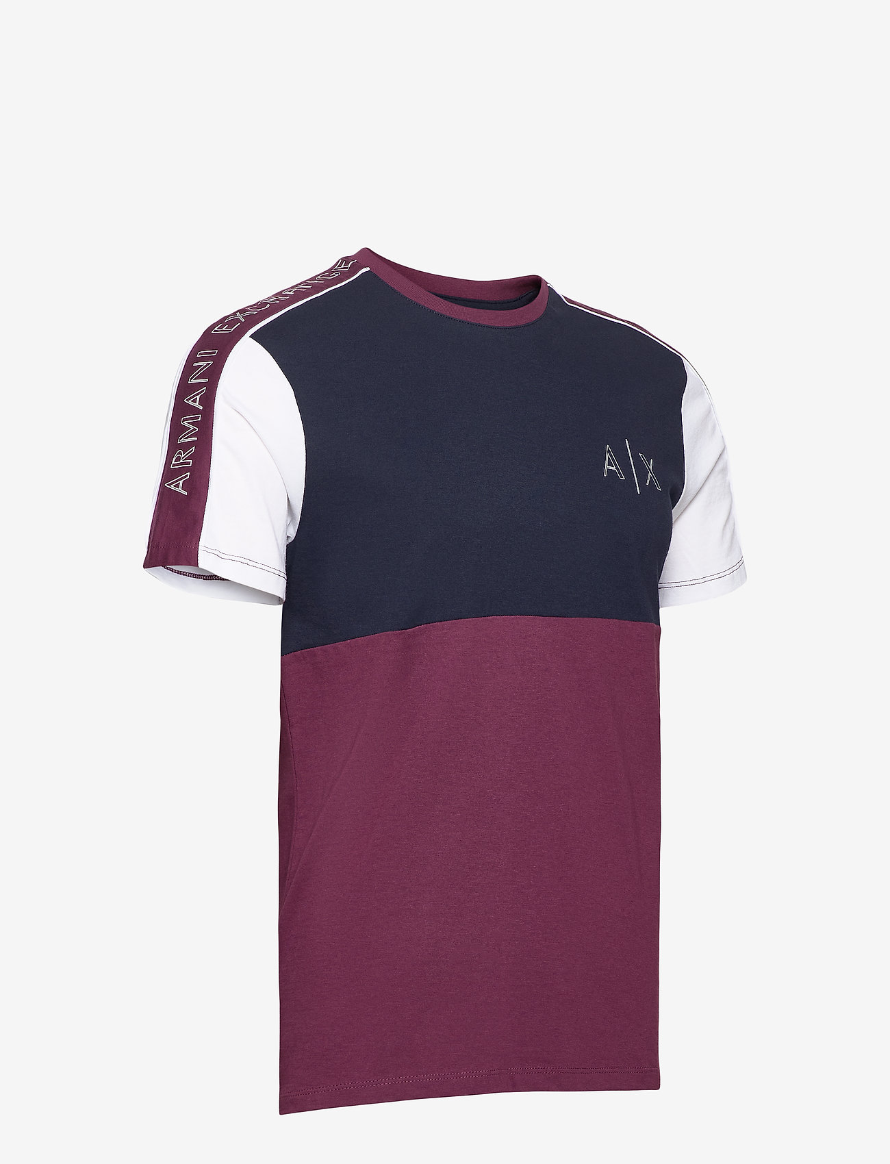 Armani Exchange - 6HZMAU ZJV5Z - grape wine/navy/whit - 2