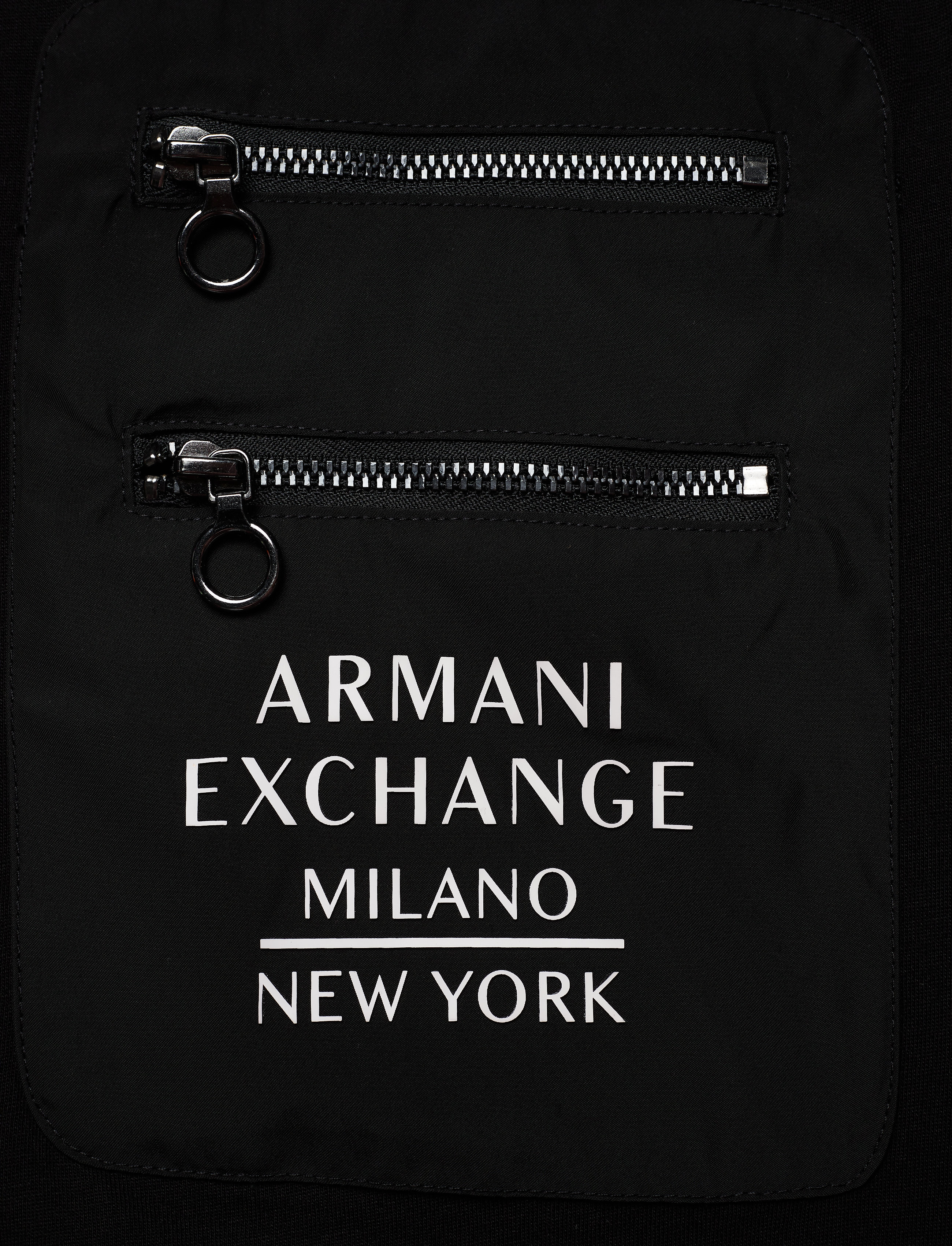 Armani Exchange - 6HZMLJ ZJH4Z - black/asphalt/off wh - 3