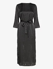 Armani Exchange - DRESS - midi kjoler - 02el-black signature all - 0