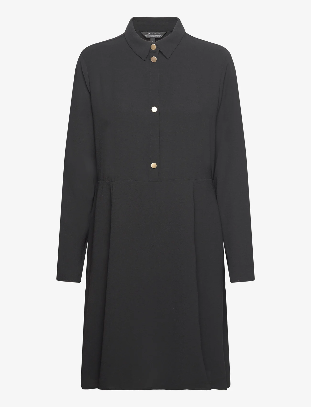 Armani Exchange - DRESS - shirt dresses - 1200-black - 0