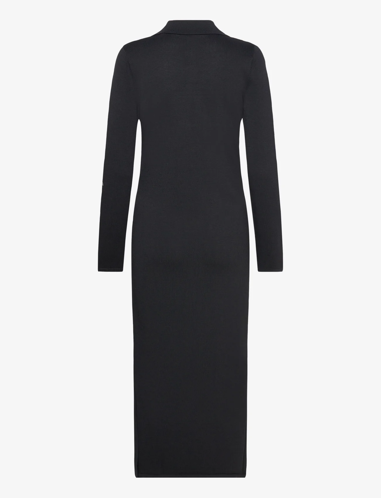 Armani Exchange - DRESS - stickade klänningar - 1200-black - 1