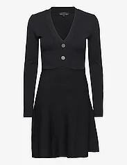 Armani Exchange - DRESS - strikkede kjoler - 1200-black - 0