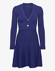 Armani Exchange - DRESS - knitted dresses - 25el-blue speed - 0