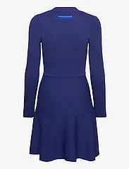 Armani Exchange - DRESS - knitted dresses - 25el-blue speed - 1