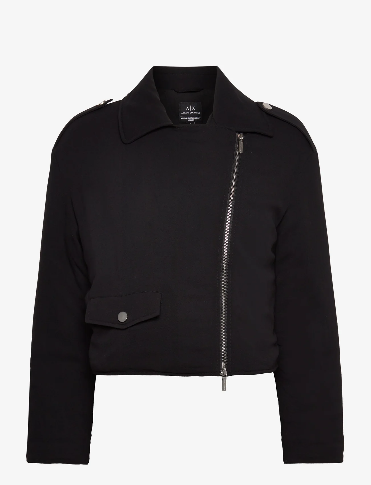 Armani Exchange - BLOUSON - spring jackets - black - 0