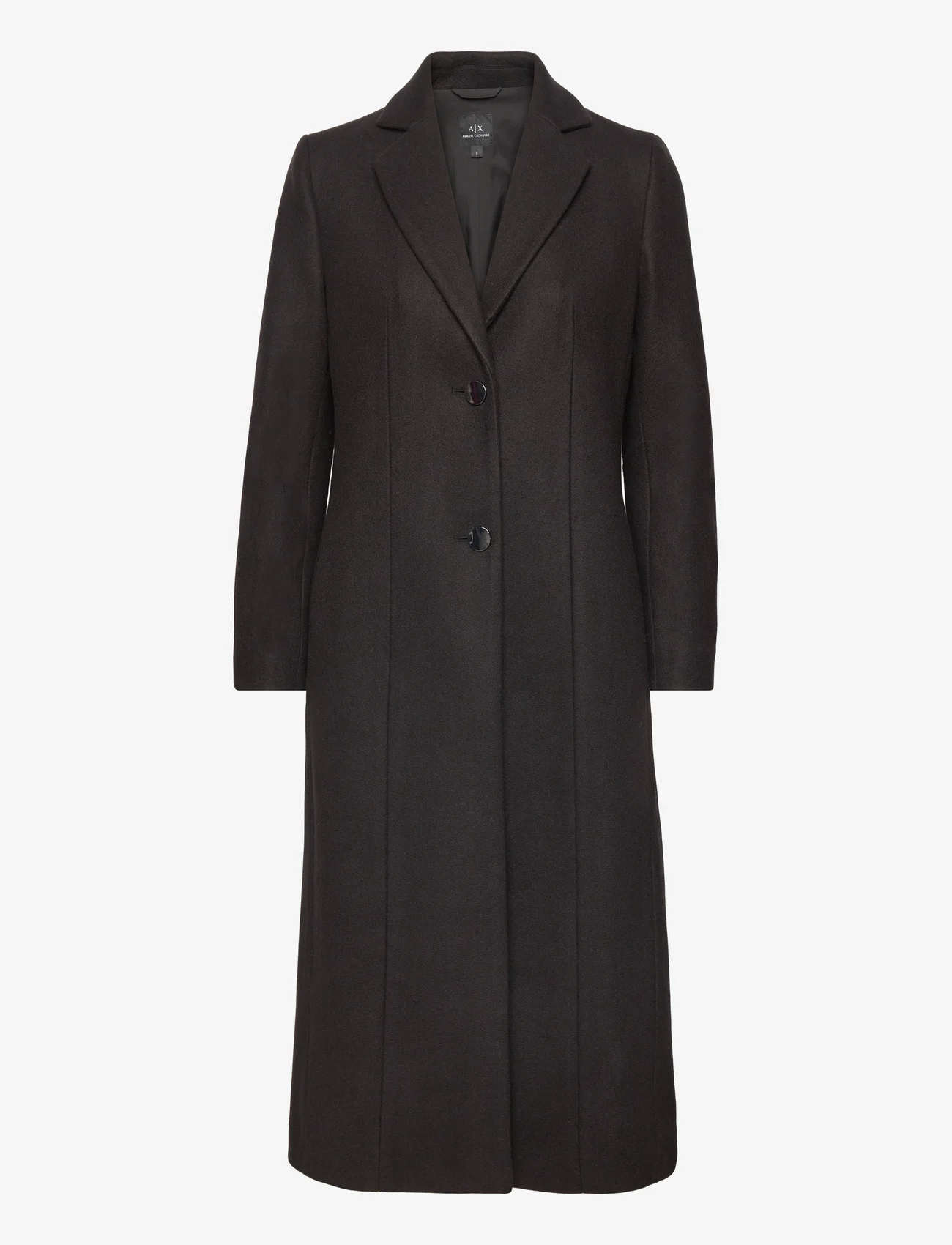 Armani Exchange - CAPPOTTO - winter jackets - black - 0