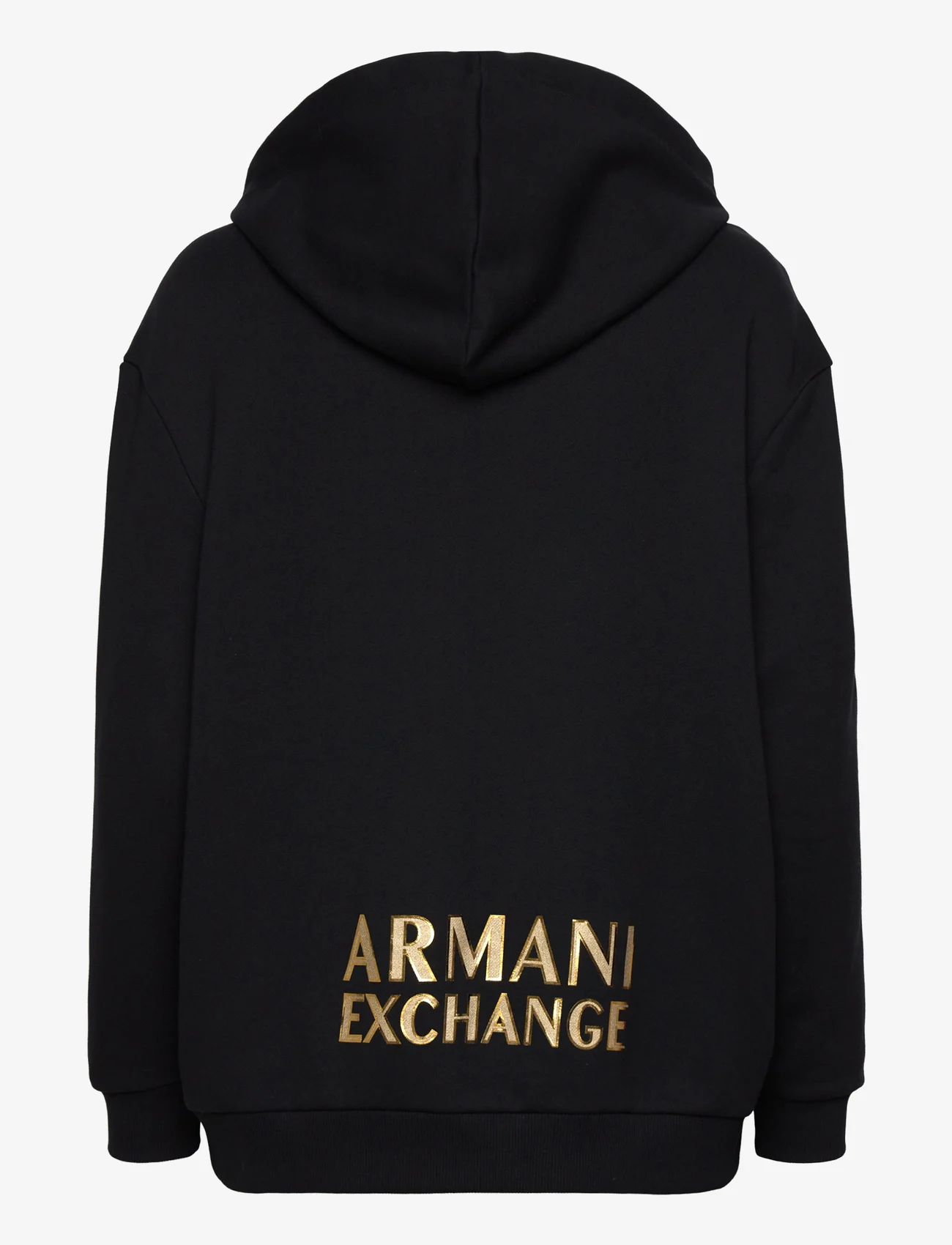Armani Exchange - SWEATSHIRTS - huvtröja - 1200-black - 1