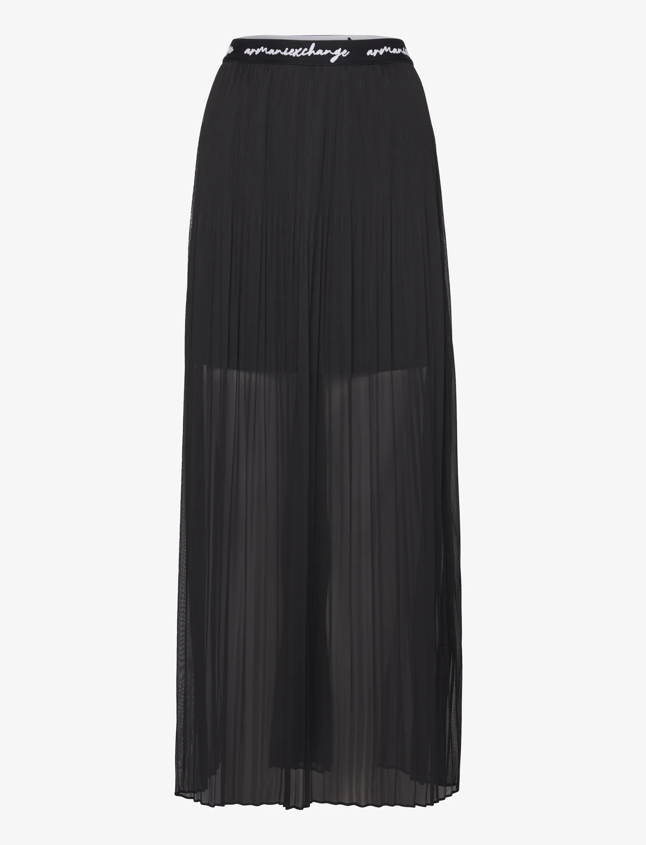 Armani Exchange - SKIRT - plisserade kjolar - 1200-black - 0