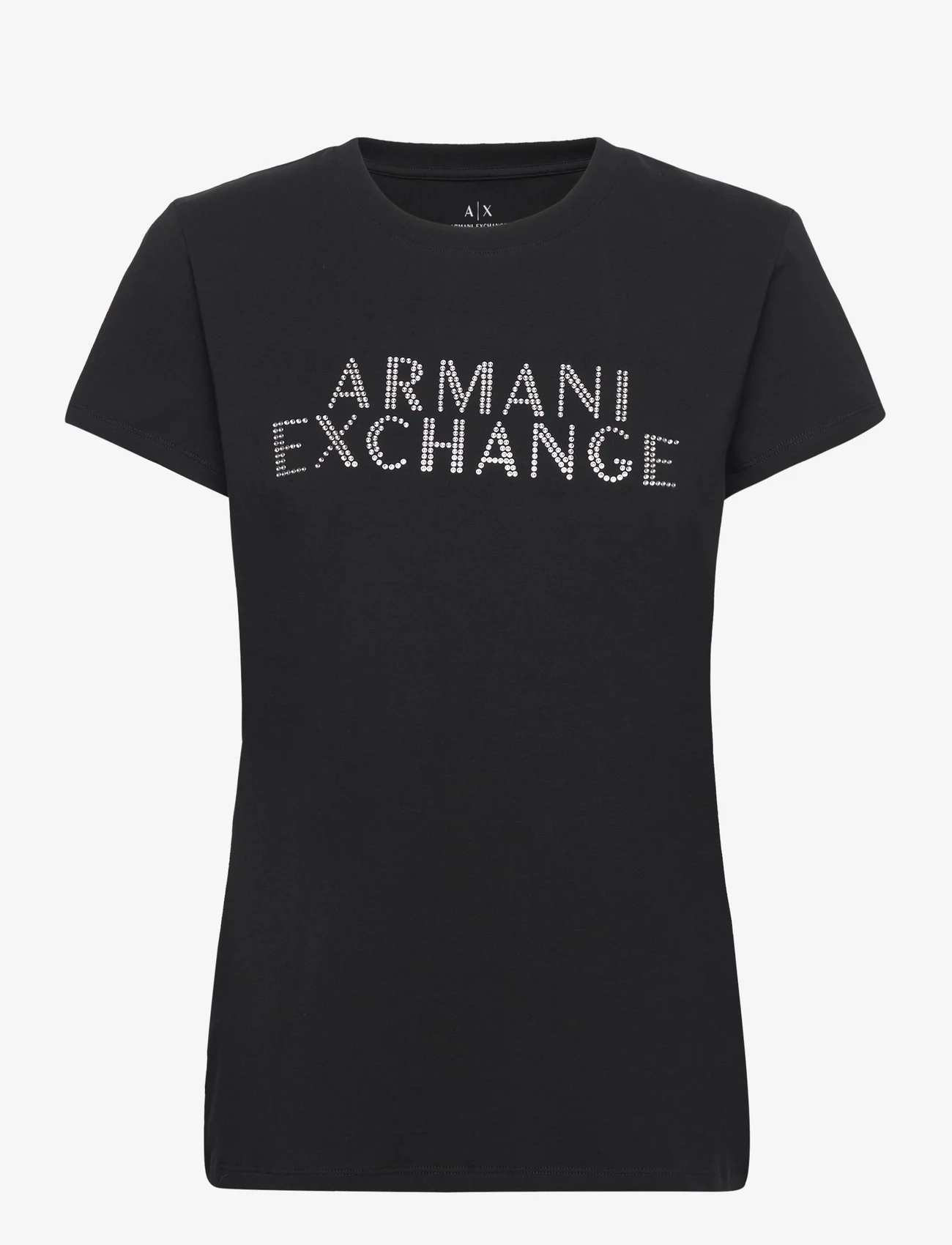 Armani Exchange - T-SHIRT - t-skjorter - 1200-black - 0