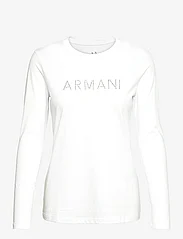 Armani Exchange - T-SHIRT - långärmade toppar - 1000-optic white - 0