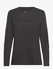 Armani Exchange - T-SHIRT - topi ar garām piedurknēm - 1200-black - 0