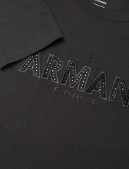 Armani Exchange - T-SHIRT - topi ar garām piedurknēm - 1200-black - 2