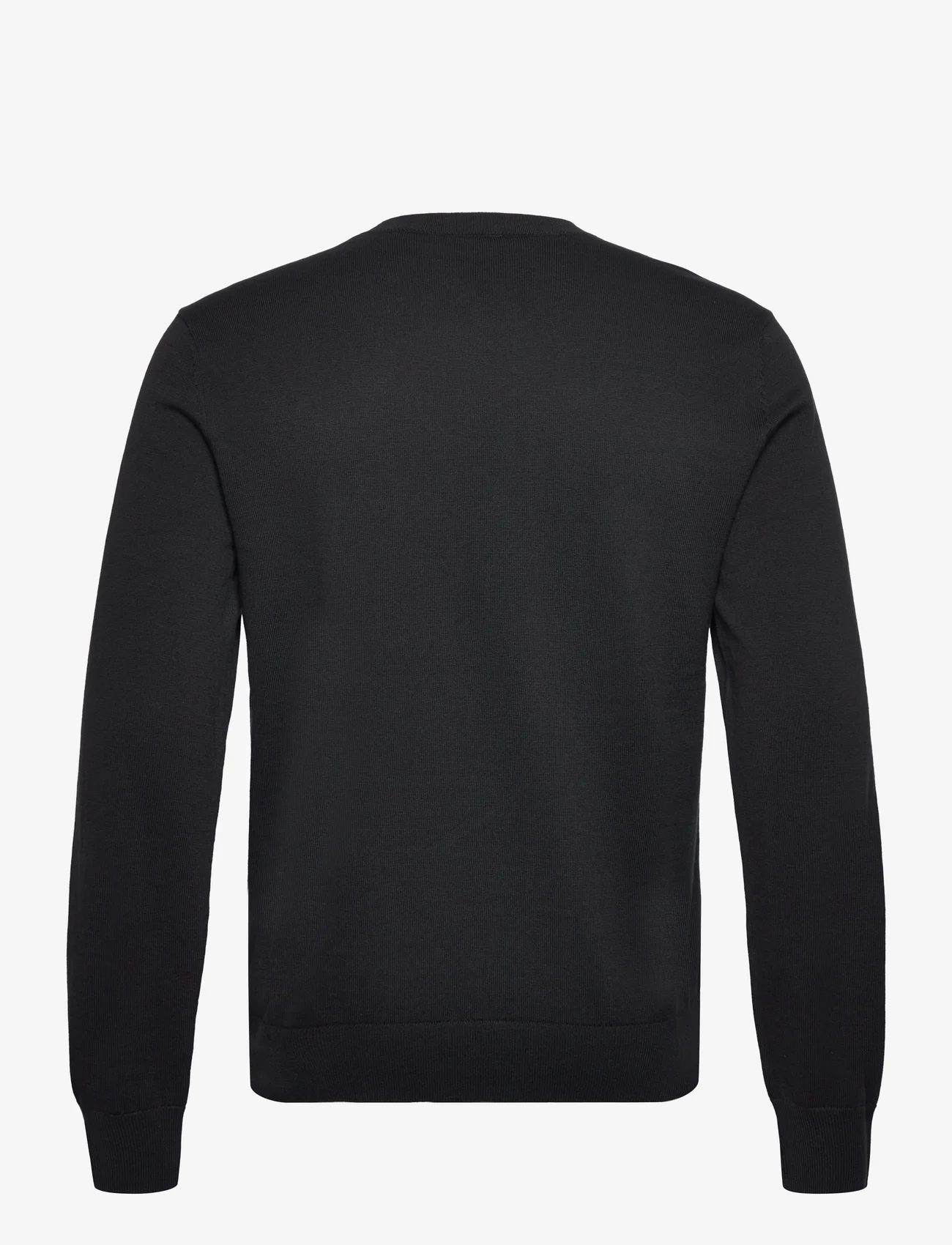 Armani Exchange - PULLOVER - megztinis su apvalios formos apykakle - 1200-black - 1