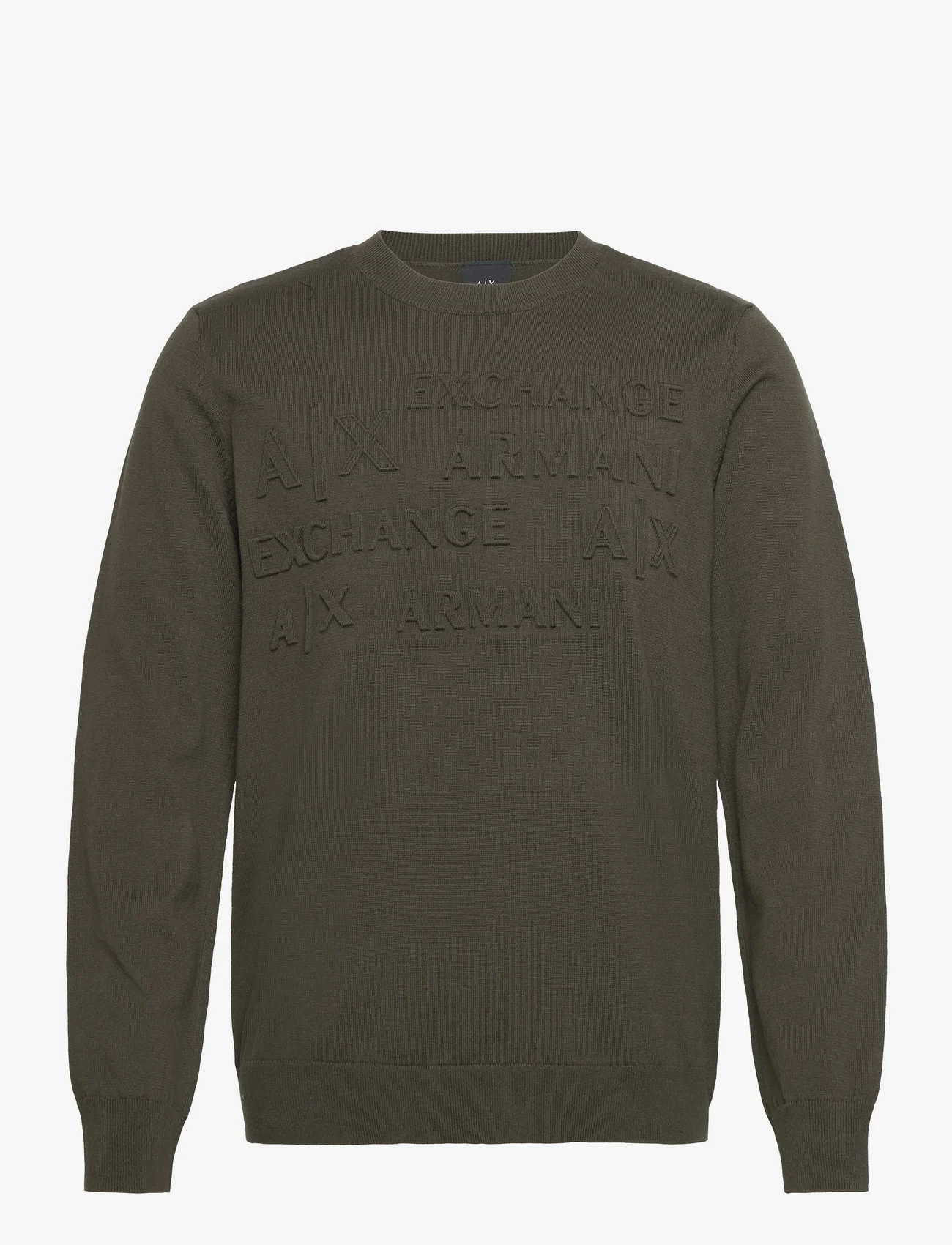 Armani Exchange - PULLOVER - megztinis su apvalios formos apykakle - 1851-rosin - 0