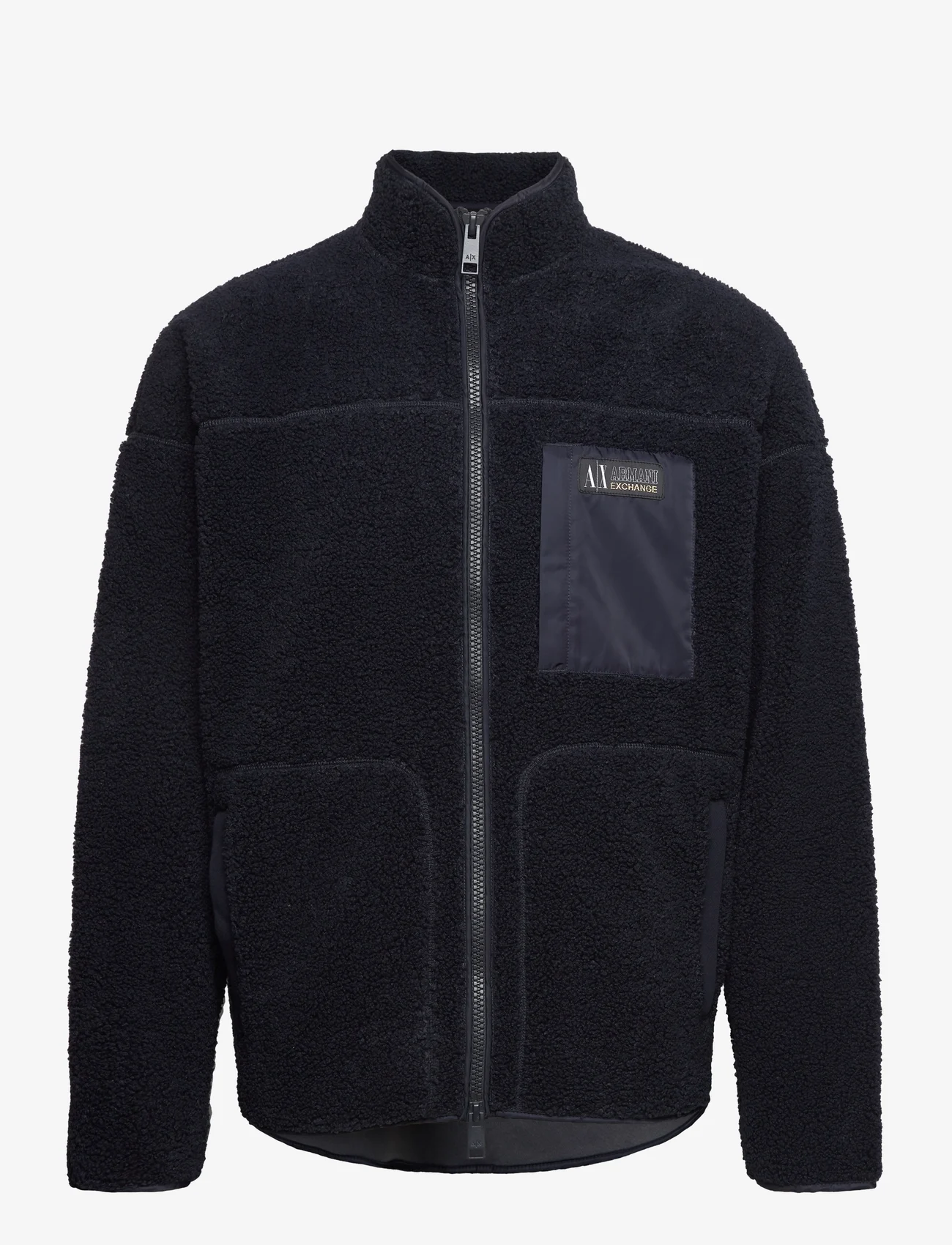 Armani Exchange - SWEATSHIRTS - mid layer jackets - 1510-navy - 0
