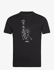 Armani Exchange - T-SHIRT - short-sleeved t-shirts - 22ch-black/new york - 0