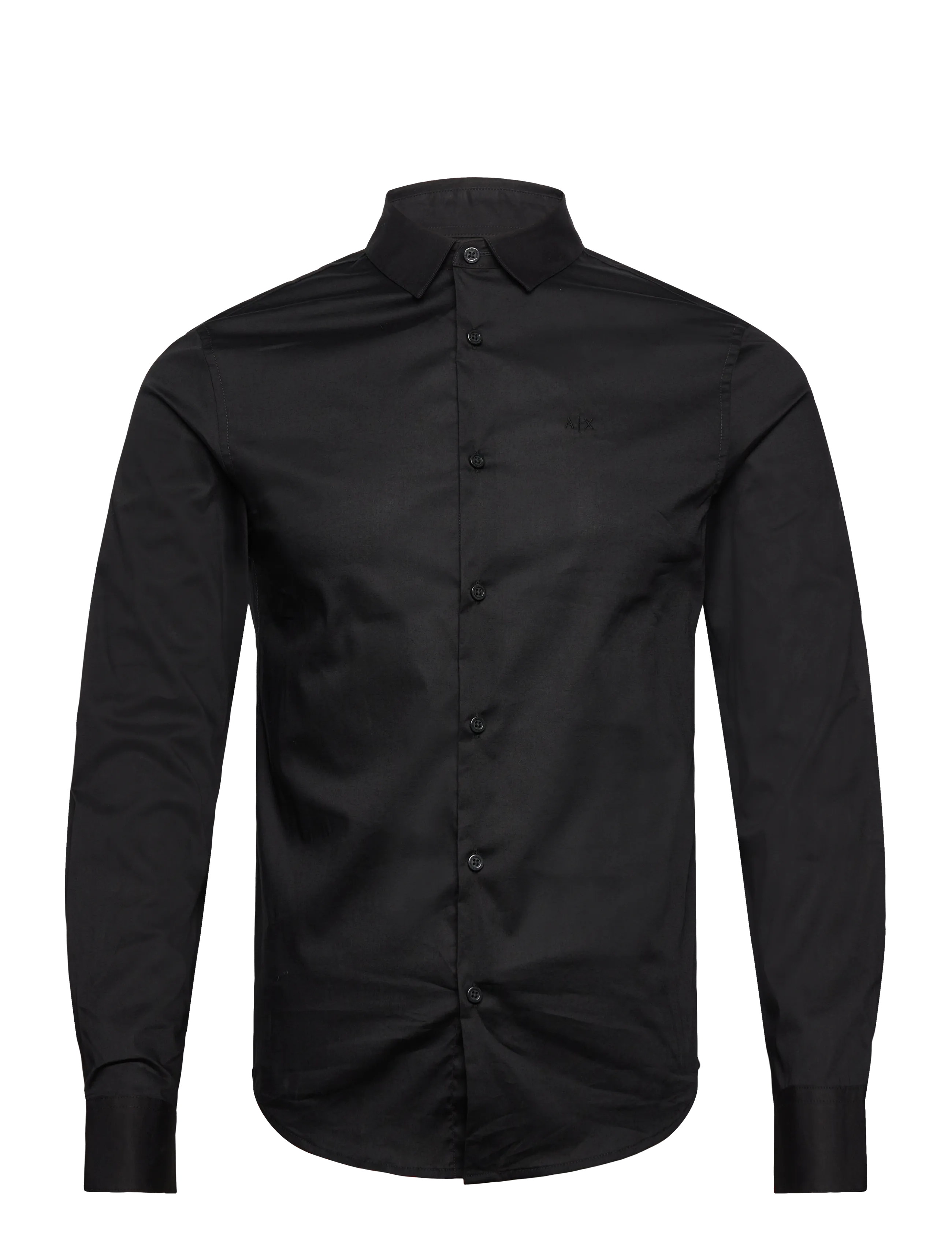 Armani Exchange SHIRT - Skjorter - BLACK / black