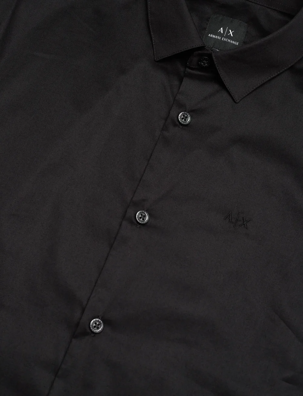 Armani Exchange - SHIRT - avslappede skjorter - black - 3