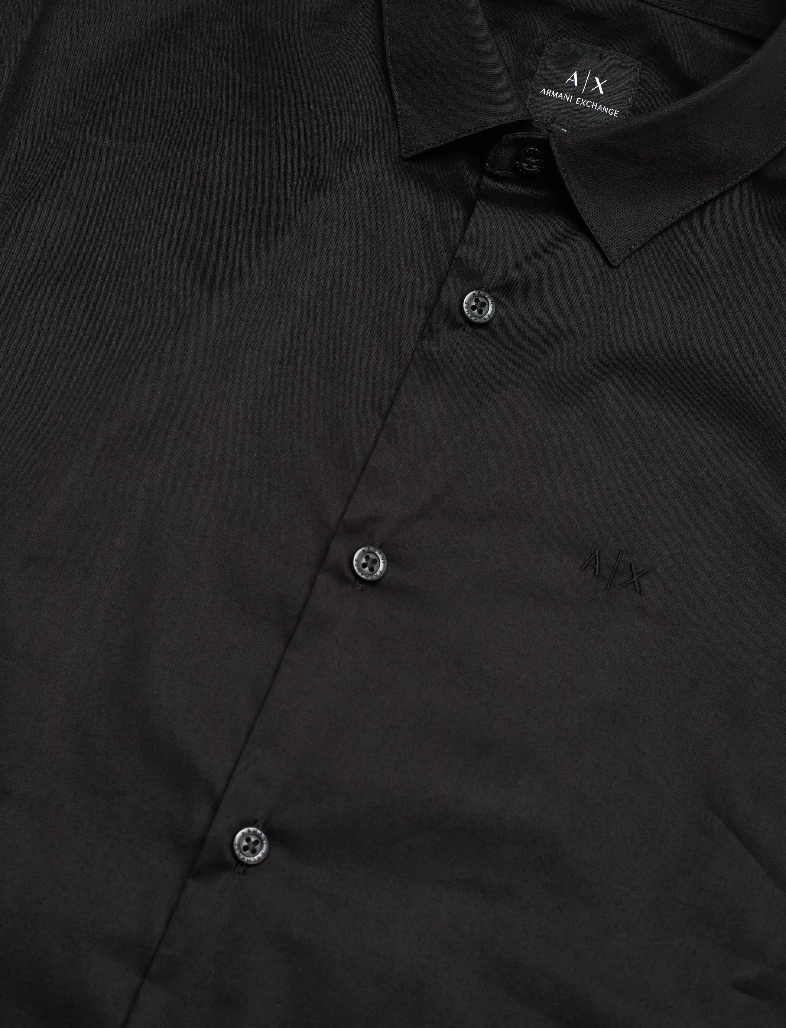 Armani Exchange - SHIRT - casual shirts - black - 3