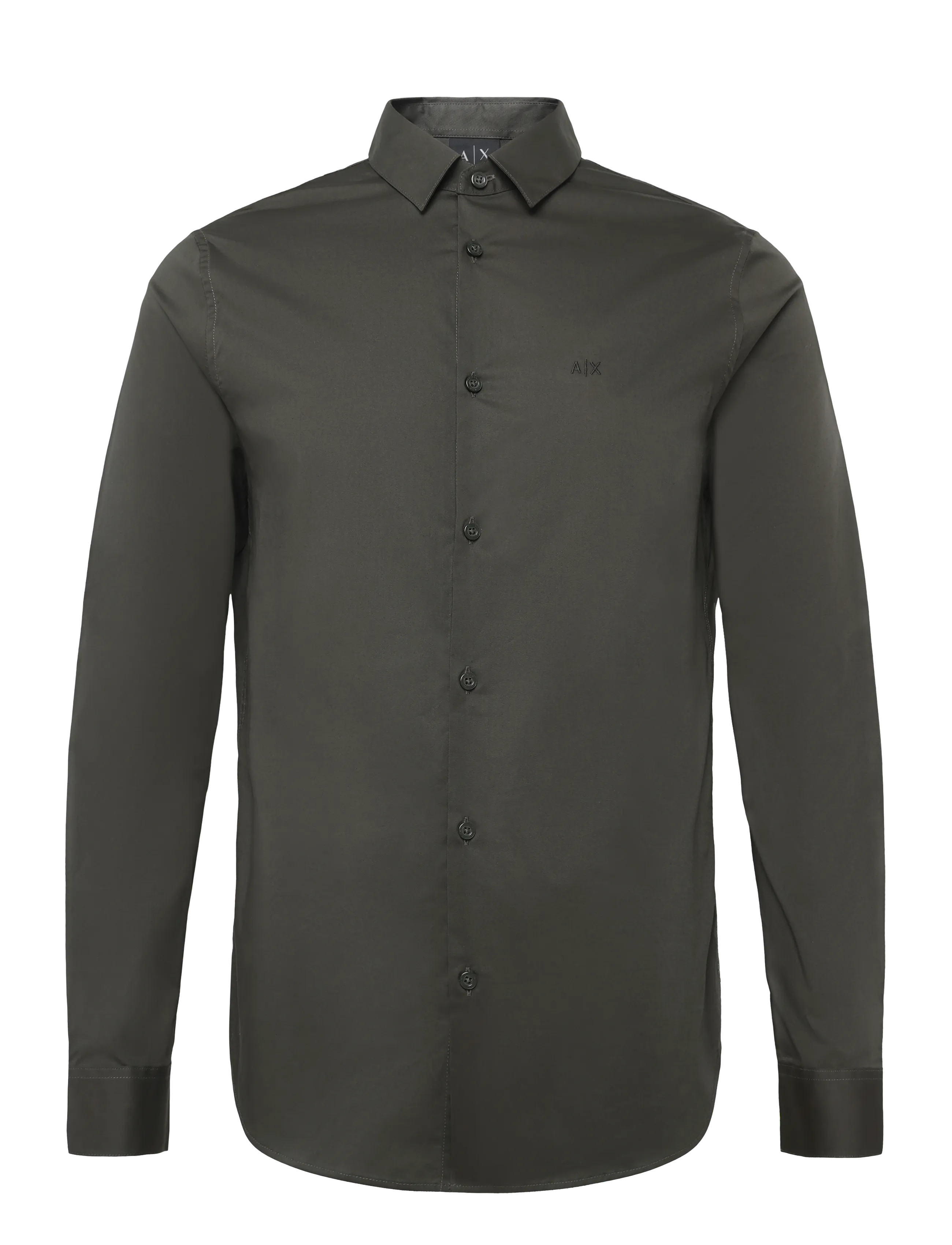 Armani Exchange SHIRT - Hemden - PEAT / khaki/green