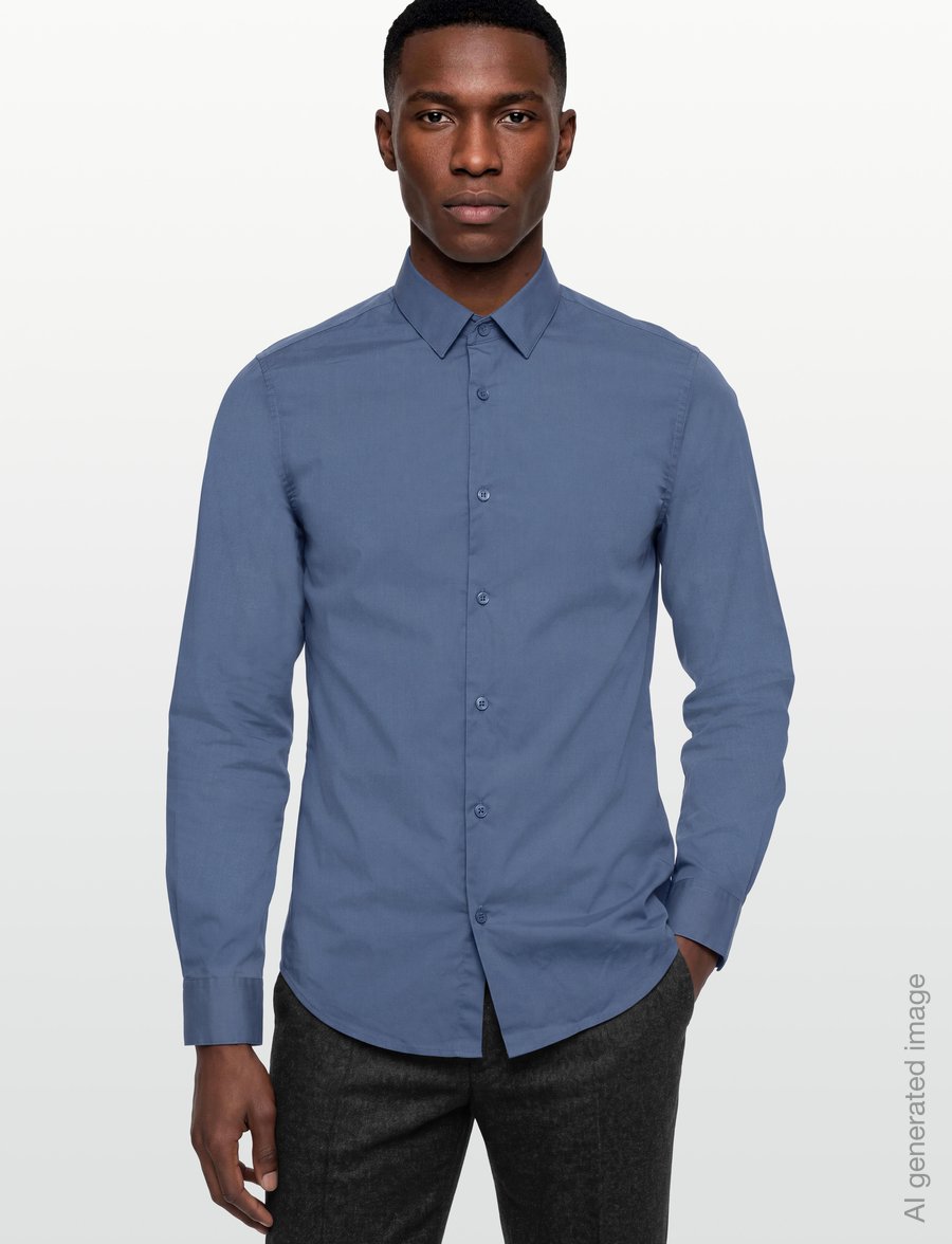 Armani Exchange - SHIRT - casual skjortor - vintage indigo - 3