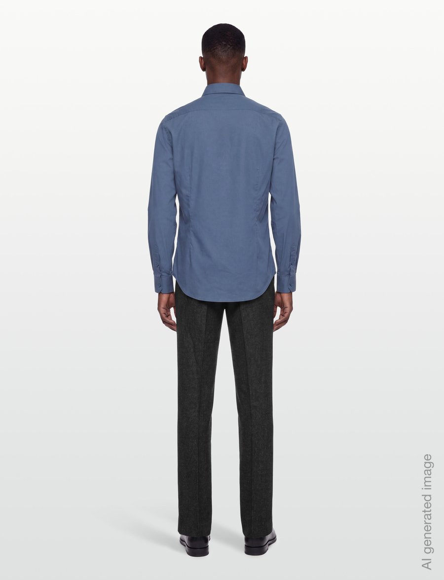 Armani Exchange - SHIRT - casual skjortor - vintage indigo - 4