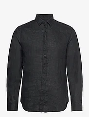 Armani Exchange - SHIRT - linen shirts - 1200-black - 0