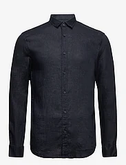 Armani Exchange - SHIRT - linen shirts - 1510-navy - 0