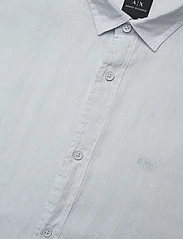 Armani Exchange - SHIRT - linen shirts - 15cz-illusion blue - 3