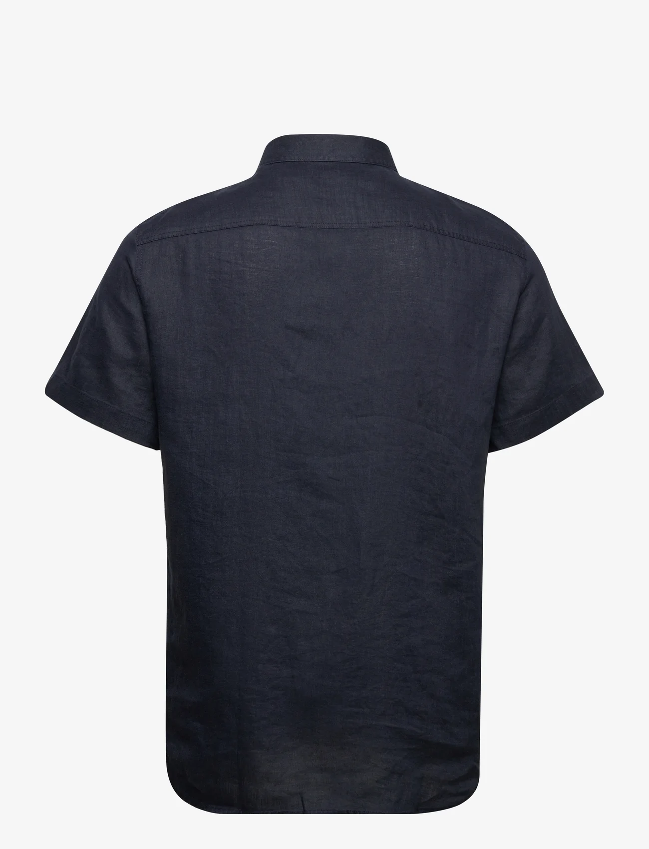 Armani Exchange - SHIRT - koszule lniane - 1510-navy - 1