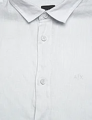 Armani Exchange - SHIRT - linen shirts - 15cz-illusion blue - 2