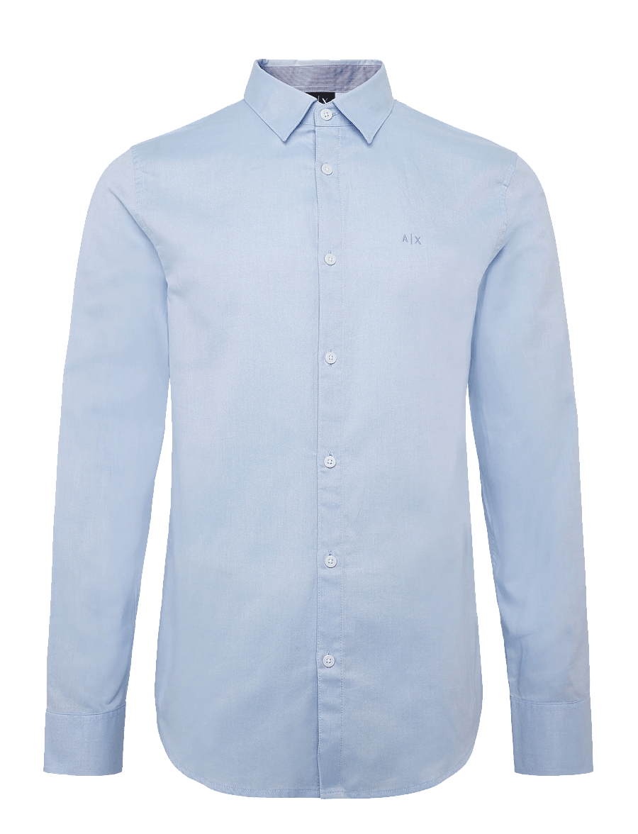 Armani Exchange - SHIRT - casual skjorter - light blue oxford/7b - 1