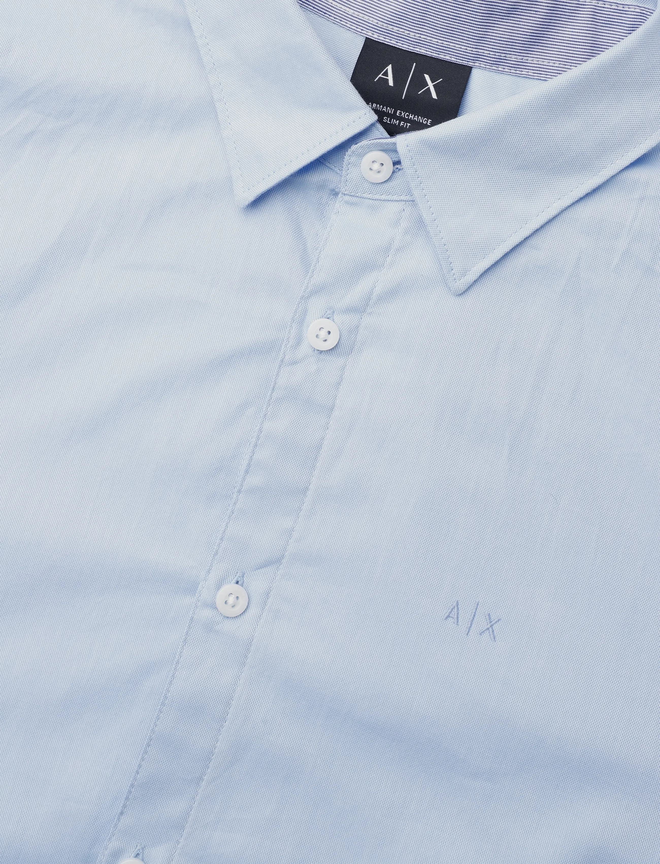 Armani Exchange - SHIRT - casual skjorter - light blue oxford/7b - 5