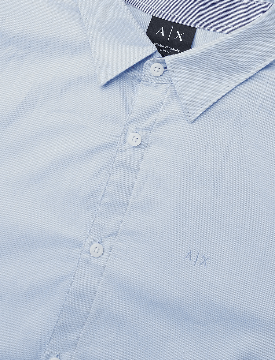 Armani Exchange - SHIRT - casual skjorter - light blue oxford/7b - 5