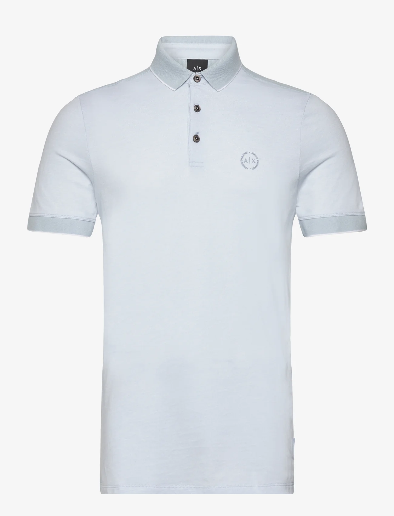Armani Exchange - POLO - polo marškinėliai trumpomis rankovėmis - 15db-celestial blue - 0