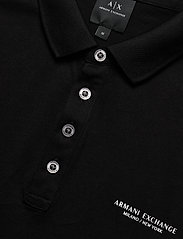 Armani Exchange - POLO - kortärmade pikéer - black - 2