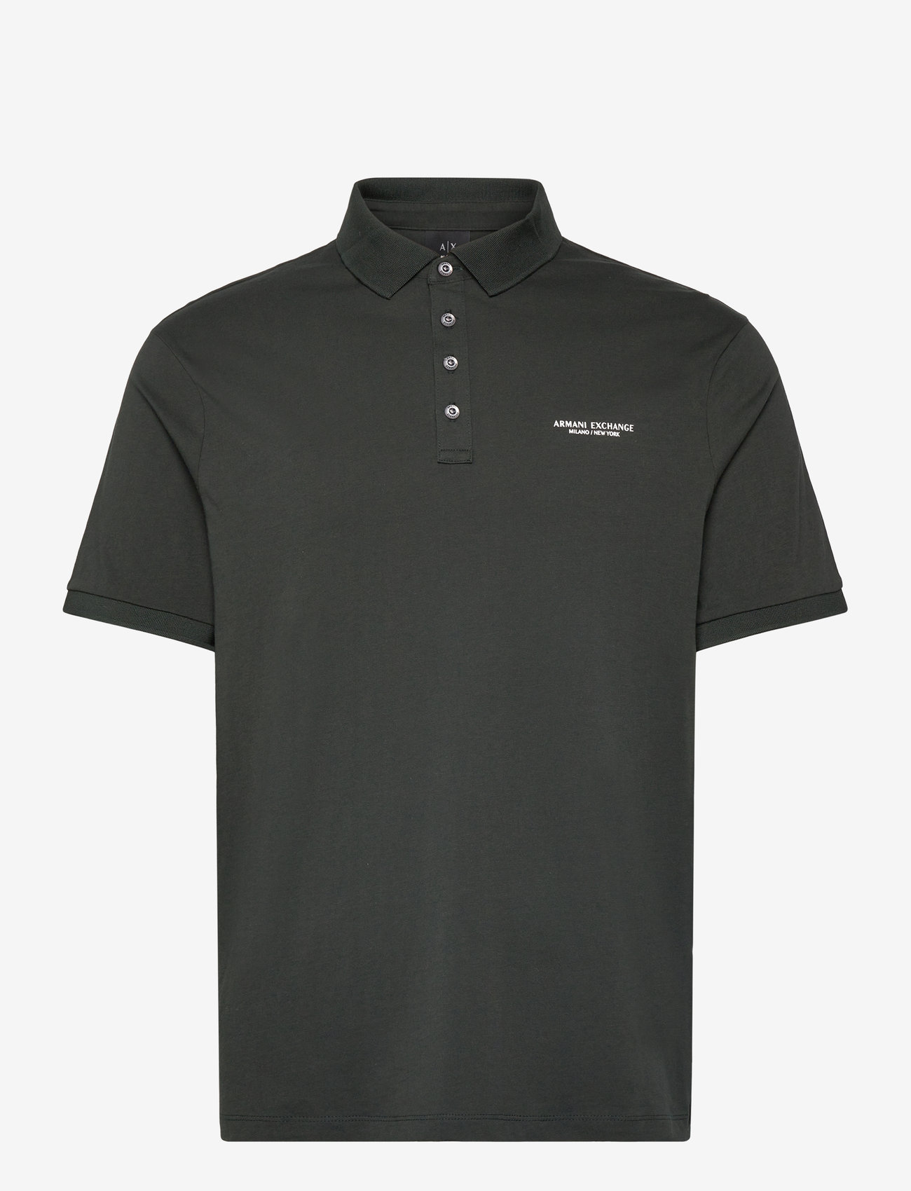 Armani Exchange - POLO SHIRT - kortärmade pikéer - jet set - 0